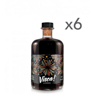 Caja 6 botellas Ratafia Visca! 70cl. - Terrània